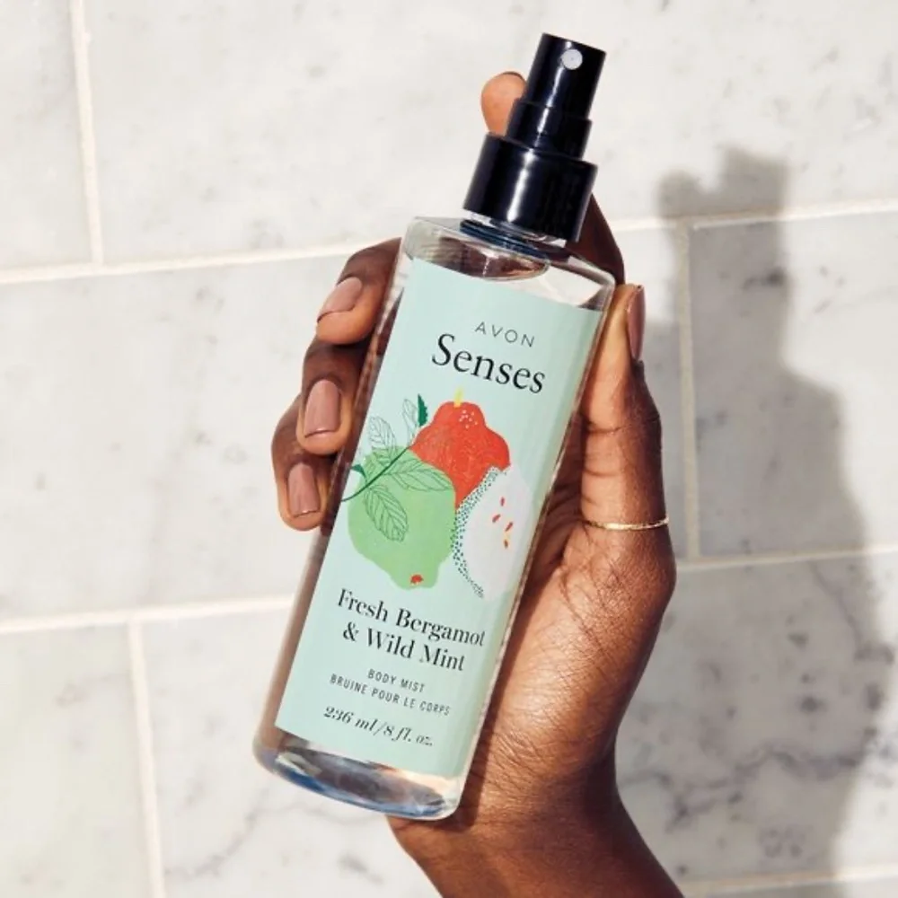 *AVON* Senses Fresh Bergamot & Wild Mint Body Mist